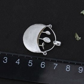 My Little Garden silver pendant_10